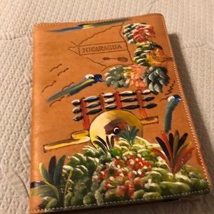 Hand painted note book